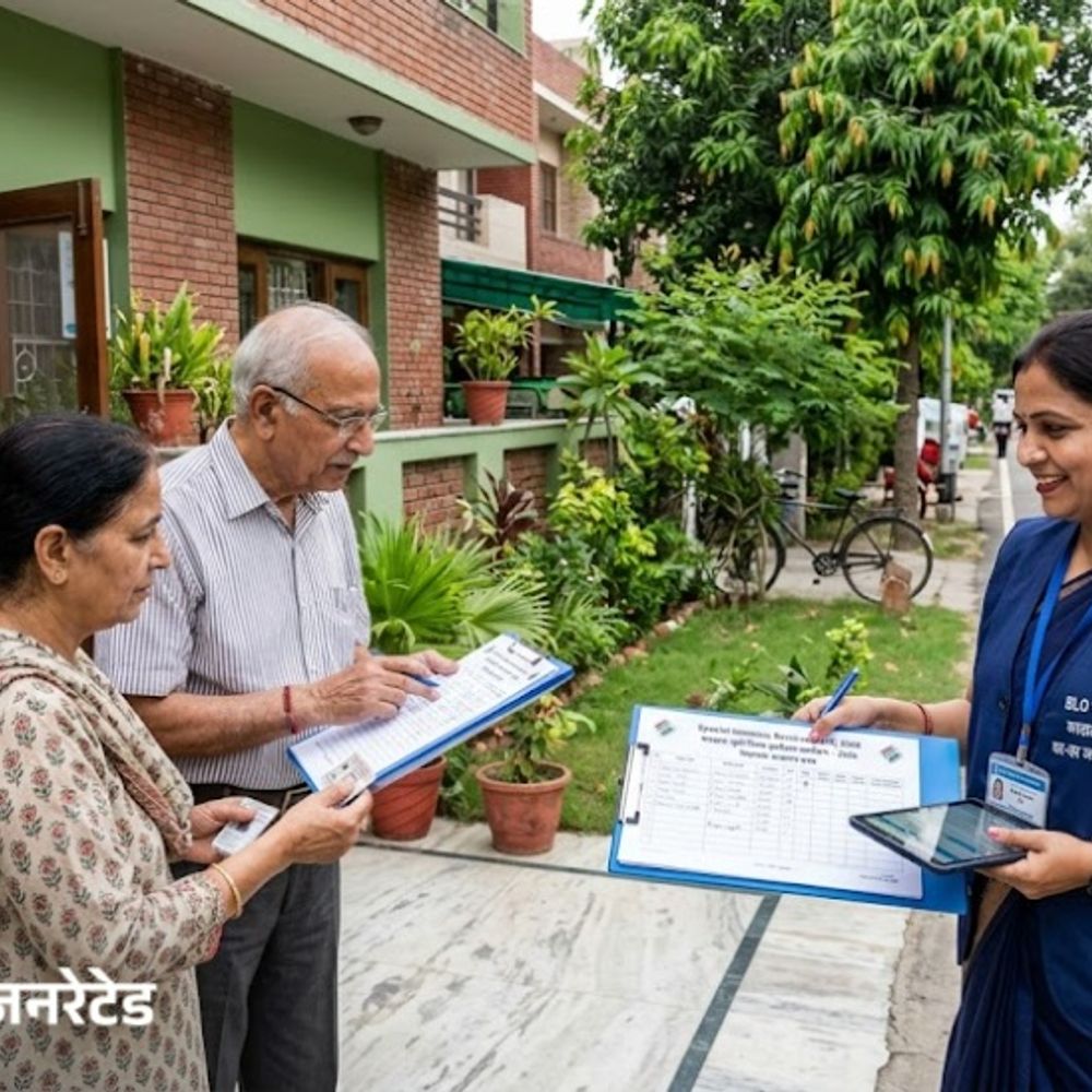 चंडीगढ़ में आज से वोटर वेरिफिकेशन:24 साल बाद हो रहा SIR, बुजुर्गों को नहीं दिखाने होंगे माता-पिता के दस्तावेज; 22 सितंबर को फाइनल लिस्ट