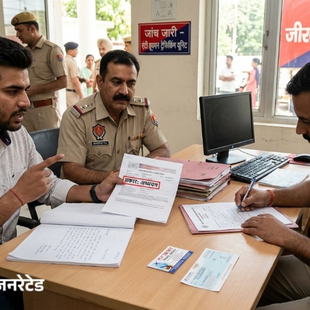 मोहाली में रूस भेजने के नाम पर ₹7 लाख ठगे:वर्क की जगह थमाया स्टडी वीजा, चेक भी बाउंस; 3 साल पुराने मामले में FIR