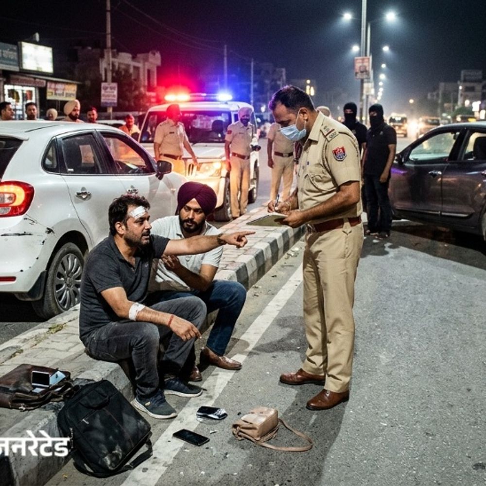 जीरकपुर में आईटी कंपनी के मालिक का अपहरण:फोन, ज्वेलरी और नकदी लूटकर फरार, काफी देर तक शहर में घुमाया
