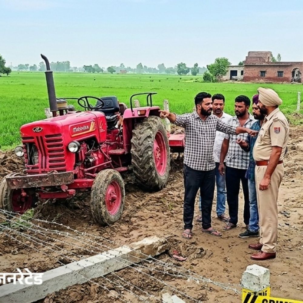 पंजाब में वक्फ बोर्ड की जमीन पर कब्जे की कोशिश:दिल्ली का लीज धारक बोला- बाउंड्री तोड़ी, ASI लगा था ट्रैक्टर चढ़ाने