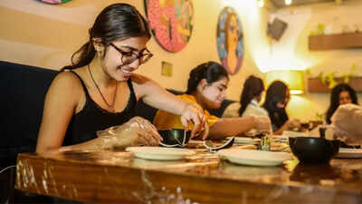 Smash, reflect, create with Kintsugi workshop: When breaking down is the beginning of healing | Delhi News