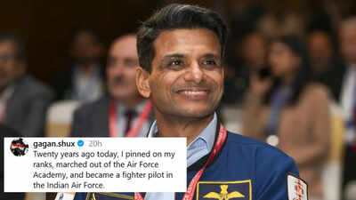 From fighter jets to ISS: Shubhanshu Shukla marks 20 years in IAF, calls journey ‘life well-lived’ | India News