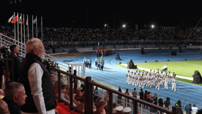 PM Modi Celebrates Seychelles’ 50th Independence Day with Indian Armed Forces | India News