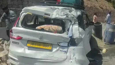 4 hurt as BSF convoy bus hits 2 vehicles after brake failure in Ramban | India News
