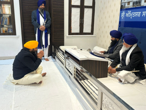 श्री अकाल तख्त के फैसले पर सीएम का इस्तीफा मांगा:राजा वडिंग बोले-मुख्यमंत्री इन आरोपों पर चुप्पी तोड़ें: रंधावा बोले, भगवंत मान तुरंत इस्तीफा दें