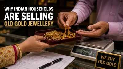 Gold price crash: Why Indian households are rushing to sell their old gold jewellery