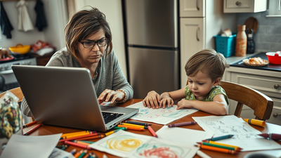 More than half of parents say work makes it harder to be a good parent, Pew Research finds