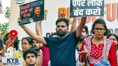 ‘Best of luck for NEET re-test, join us after exam’: CJP founder Abhijeet Dipke as Jantar Mantar protest enters day 2 | Delhi News