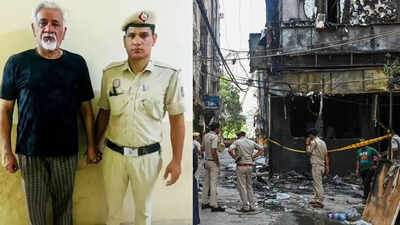 Delhi hotel fire: Owner Lovkesh Bajaj’s earlier arrest over Indian IDs for Bangladeshis under lens | Delhi News