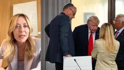 ‘She wants to be friends again’: Trump repeats Meloni asked for photo ‘over and over’ at G7