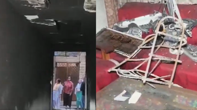 At least 3 dead, several injured as massive fire engulfs building in delhi’s Tughlakabad Extension; multiple rescued | Delhi News