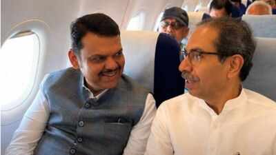 ‘Political rivals, not enemies’: BJP downplays Fadnavis, Uddhav travelling on same flight | India News