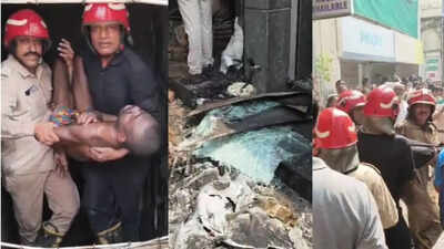 Fire breaks out at restaurant in Delhi’s Malviya Nagar; 3 rescued | Delhi News