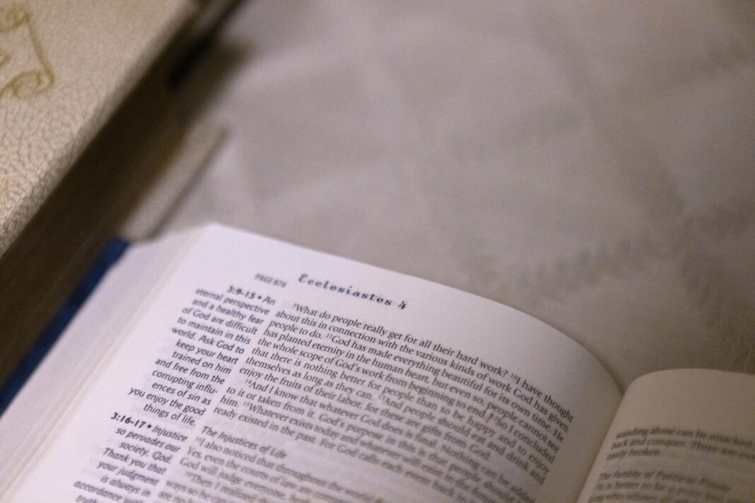 Which Bible passages are in Texas’ proposed student reading list?
