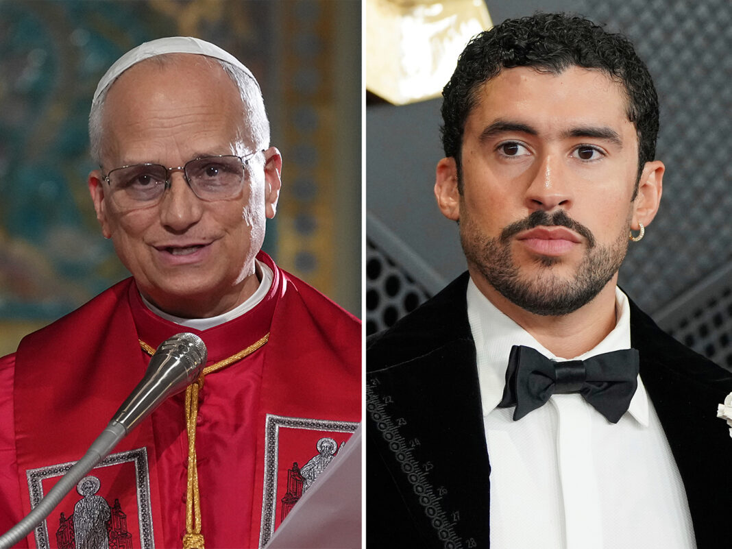 Bad Bunny meets Pope Leo in Madrid