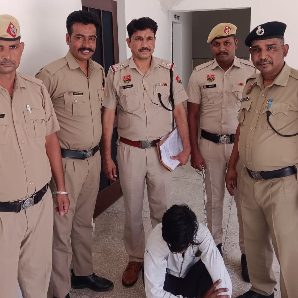 पंचकूला में रिश्तेदार की हत्या करने वाला गिरफ्तार:सिर में मारी थी कस्सी; आपत्तिजनक टिप्पणी को लेकर हुआ था विवाद