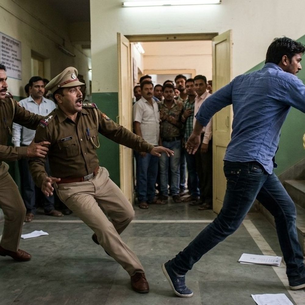 Nankodar Court Attack: NDPS Accused Escapes Police
