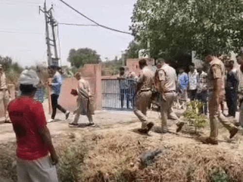 रोहतक में गर्दन कटा शव मिलने का मामला:परिजनों ने 2 लोगों पर जताया शक, शराब पीने के बाद झगड़े में हत्या की आशंका