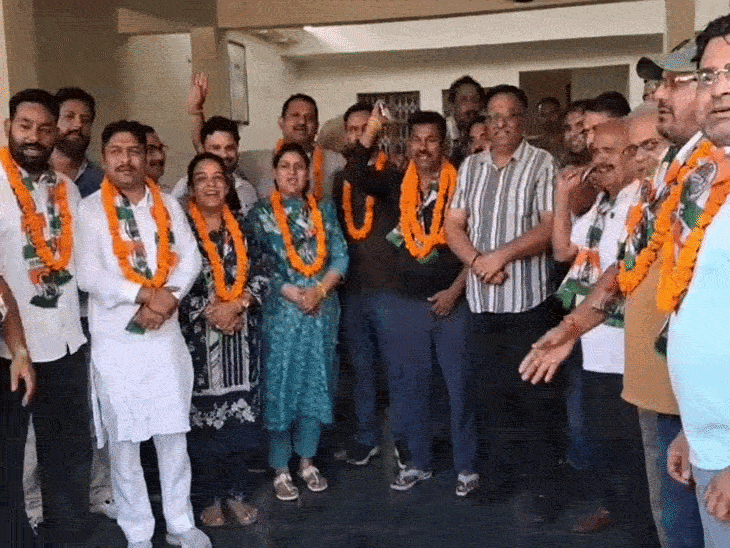 सुजानपुर नगर कौंसिल में बिगड़ा आप का खेल:3 साल बाद अनुराधा बाली की कांग्रेस में वापसी, आम आदमी पार्टी ने नहीं दी थी टिकट, कांग्रेस का बन सकता है प्रधान
