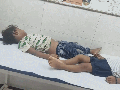 पानीपत में धागा गोदाम में दो बच्चियों की मौत:भारी-भरकम धागे की गांठें ऊपर गिरी, एक बच्ची हुई घायल; मां कर रही थी पास में काम