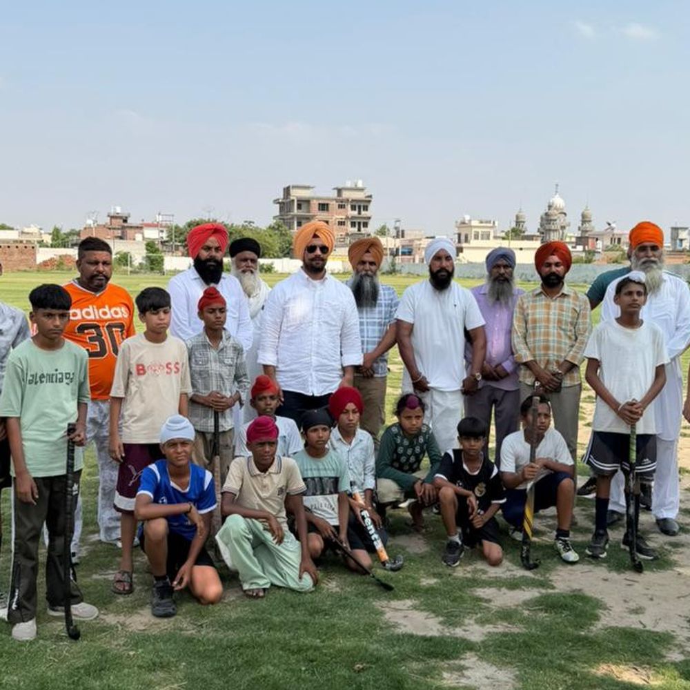 पंजाब के 13 हजार गांवों में अल्ट्रा मॉडर्न स्पोर्ट्स स्टेडियम:स्पोर्ट्स वेलफेयर बोर्ड चेयरमैन जस्सा पट्टी ने तरनतारन में काम की समीक्षा की