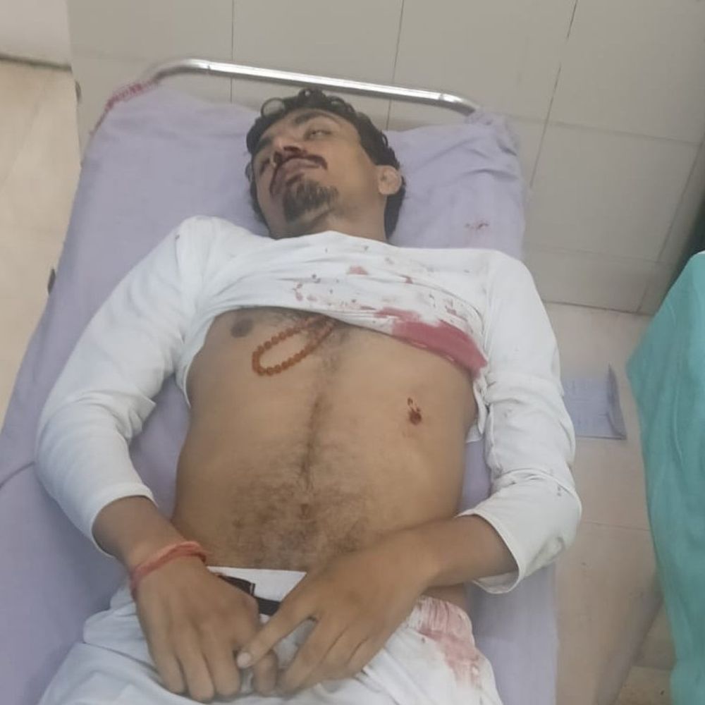 बहादुरगढ़ में युवक की गोली मारकर हत्या:हेलमेट पहनकर पैदल पहुंचे बदमाश, गली में घूम रहे युवक पर ताबड़तोड़ फायरिंग कर फरार