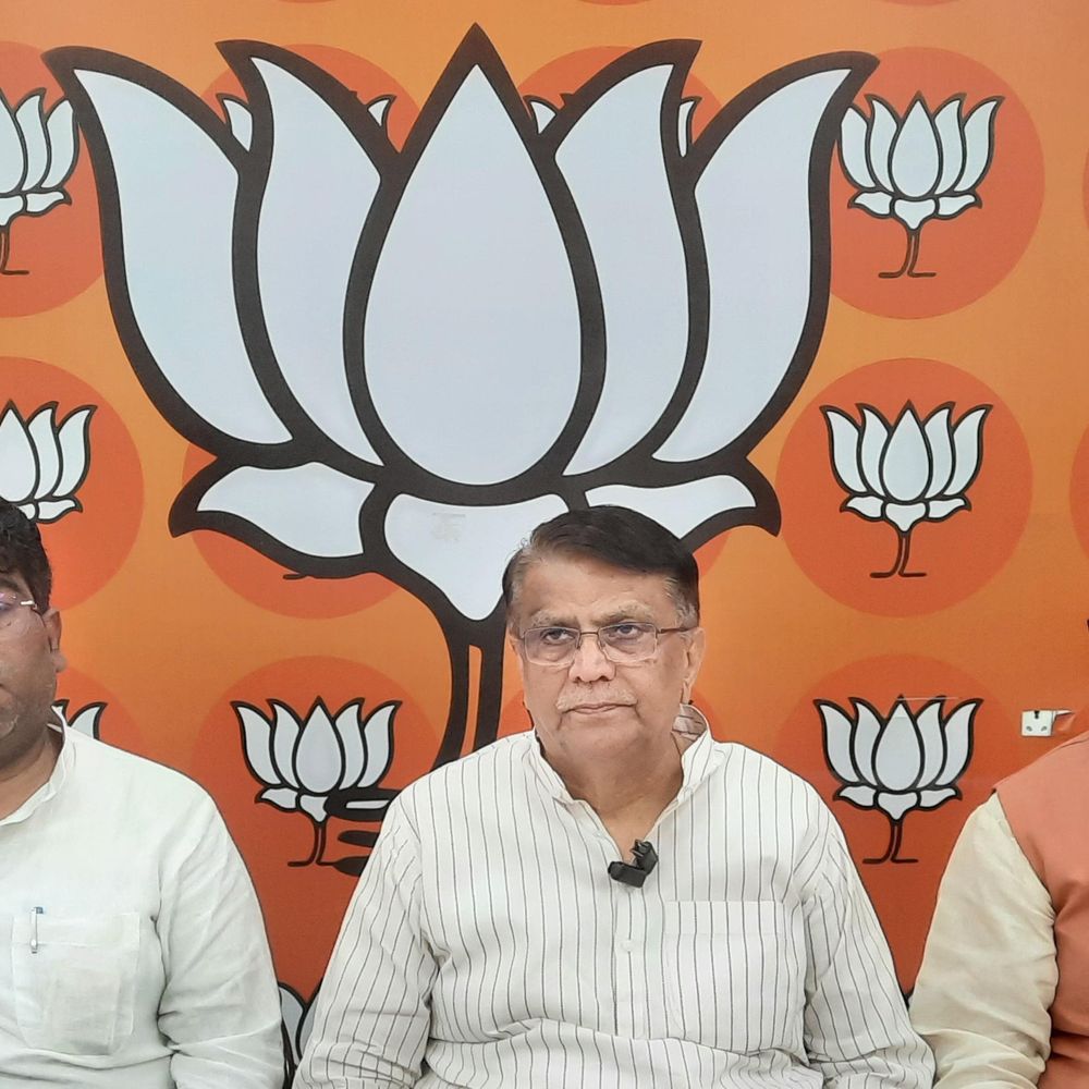 पीएम मोदी के कार्यकम को ओम प्रकाश धनखड़ की प्रेसवार्ता:बोले; हरियाणा बनेगा विकसित भारत के विजन का अग्रदूत; कांग्रेस झूठ के नैरेटिव पर कर