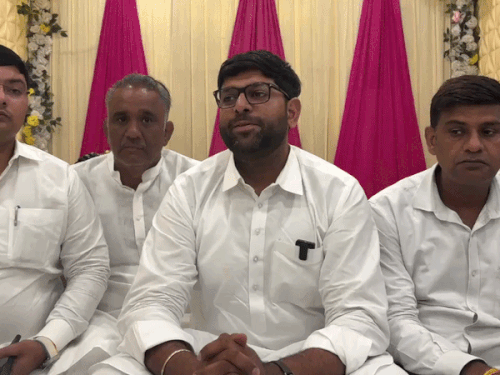भाजपा के खिलाफ मजबूत विकल्प जरूरी:बहादुरगढ़ में बोले दिग्विजय चौटाला ,भाजपा को हराना है तो इनेलो समेत सभी दलों को साथ आना होगा