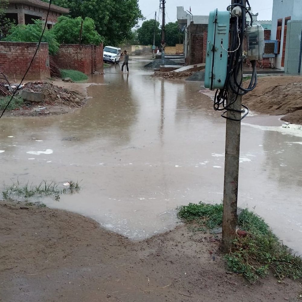 चौपटा क्षेत्र के कई गांवों में बारिश:ग्वार-बाजरा बिजाई कर सकेंगे किसान, कपास की फसल को भी पहुंचेगा फायदा