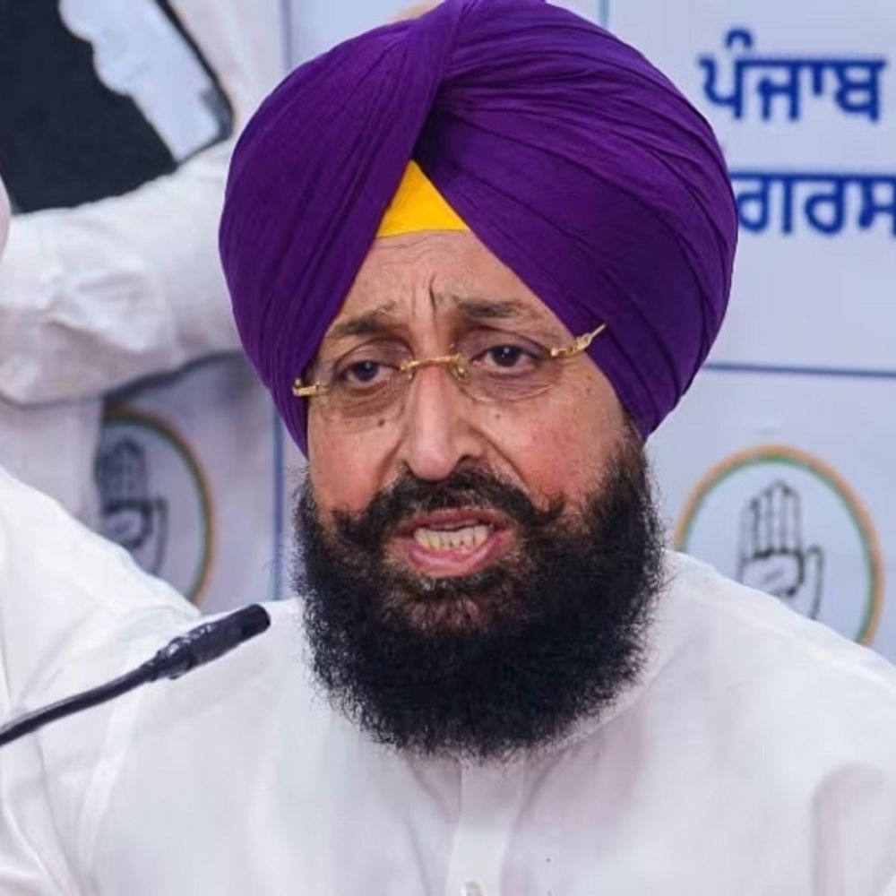 विधानसभा में विपक्ष के नेता प्रताप बाजवा हाईकोर्ट पहुंचे:50 बम वाले बयान पर FIR रद करने की मांग; गिरफ्तारी पर लग चुकी रोक