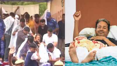‘Essential medical care’: Why Sonam Wangchuk was removed from Jantar Mantar by Delhi Police | Delhi News