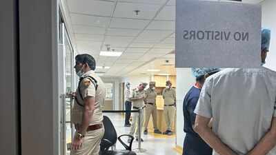 ‘Cops everywhere’: Wife Gitanjali shares photo from hospital, claims Wangchuk under constant vigil | India News