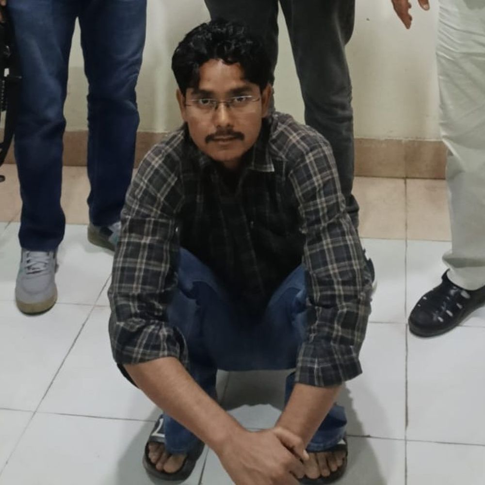 पलवल में 5 हजार का इनामी बदमाश गिरफ्तार:थाने से लौट रहे लोगों पर किया था हमला; पंजाब से पकड़ा