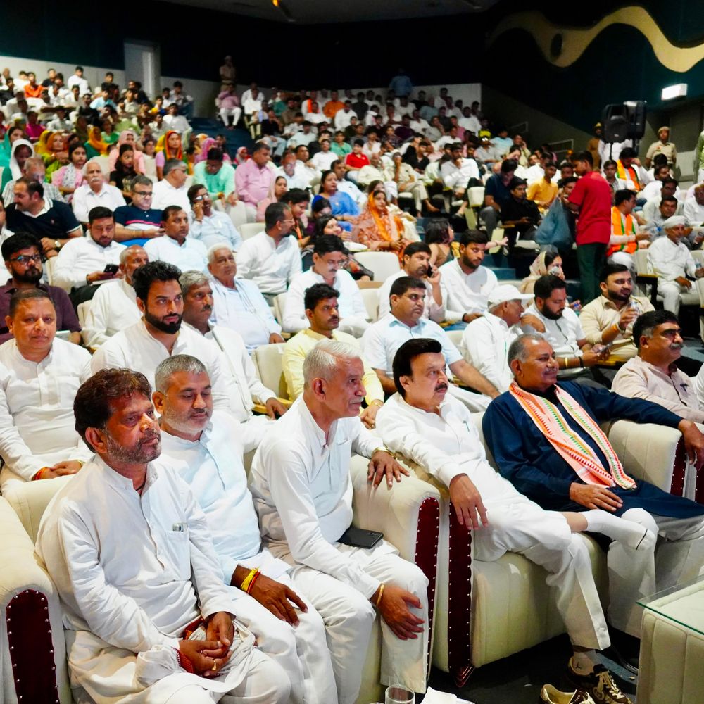 गुरुग्राम में बोले राव इंद्रजीत- हाइड्रोजन ट्रेन ऐतिहासिक उपलब्धि:विकसित भारत की दिशा में एक महत्वपूर्ण कदम, वर्चुअल प्रोग्राम में हुए शामिल