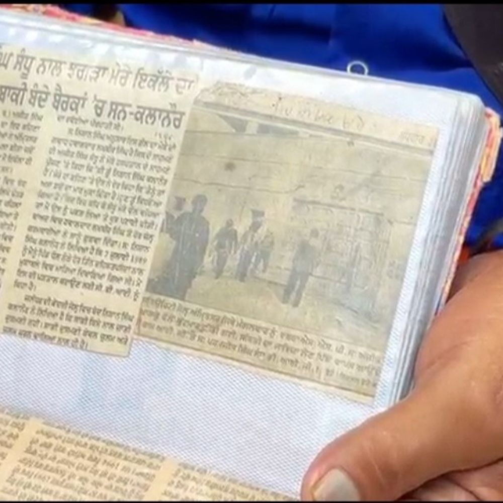 निशान सिंह कलानौर का दावा-:अमृतसर जेल में 1996 में SSP संधू पर किया हमला, खालड़ा की मौत का बदला लेने को हत्या करना चाहते थे