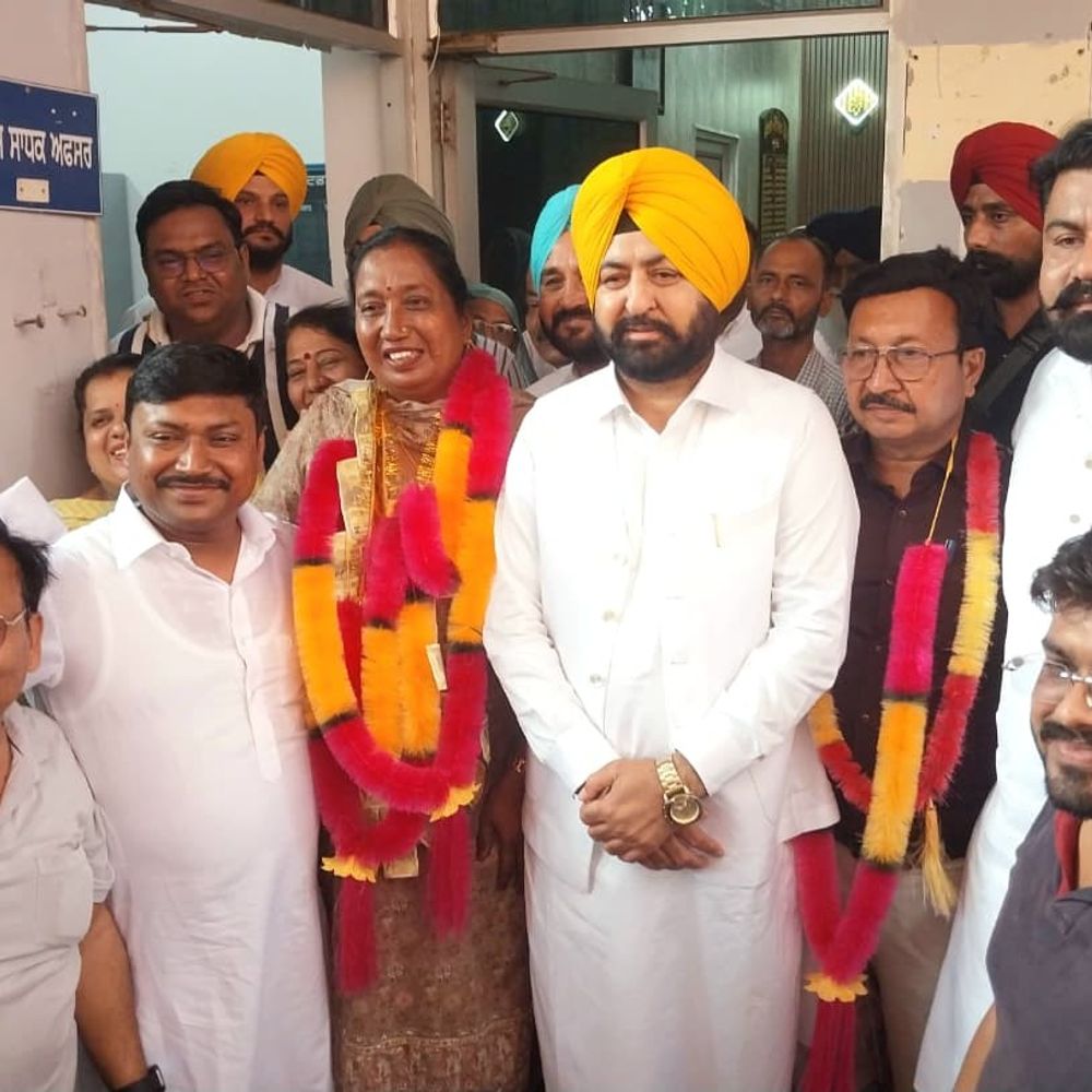 जैतो नगर काउंसिल को मिली नई अध्यक्ष निर्मला देवी:12 पार्षदों के साथ AAP को मिला था स्पष्ट बहुमत, विधायक बोले- मिलकर करेंगे काम