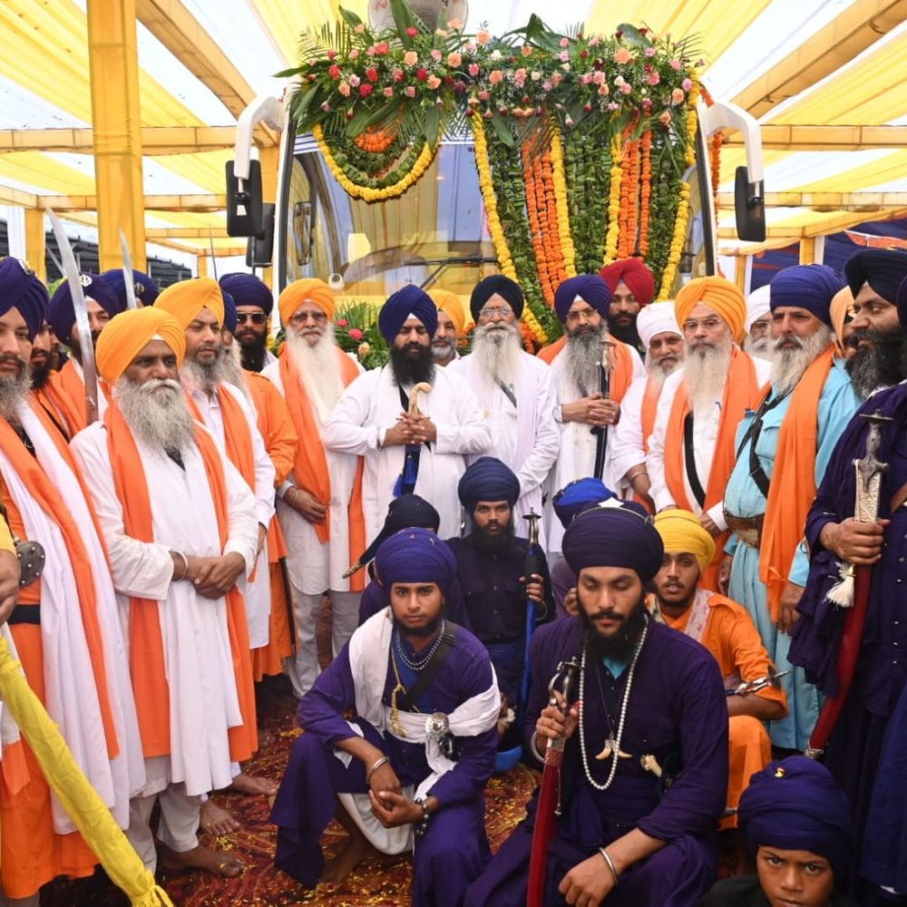 मीरी पीरी खालसा मार्च दूसरे दिन तरनतारन पहुंचा:ज्ञानी कुलदीप सिंह गरगज्ज: अकाल तख्त को चुनौती देने वाले सफल नहीं होंगे