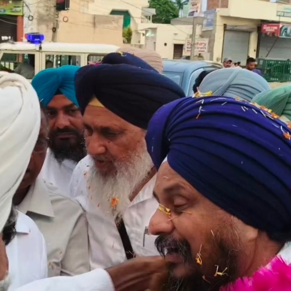 संगरूर में लोक मिलनी कार्यक्रम में पहुंचे ज्ञानी हरप्रीत सिंह:कानून व्यवस्था, बेरोजगारी पर उठाए सवाल; पंजाब के लिए विशेष पैकेज मांगा