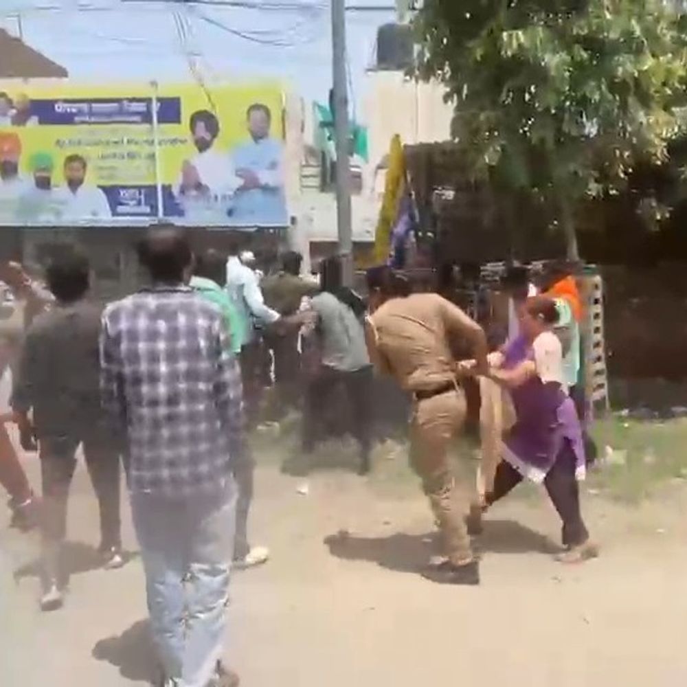 जलालाबाद में अवैध कब्जा हटाने पर विवाद, ईंटें चलीं:नगर परिषद के 3 कर्मचारी घायल, कब्जाधारक भी चोटिल; JCB कार्रवाई के दौरान हंगामा