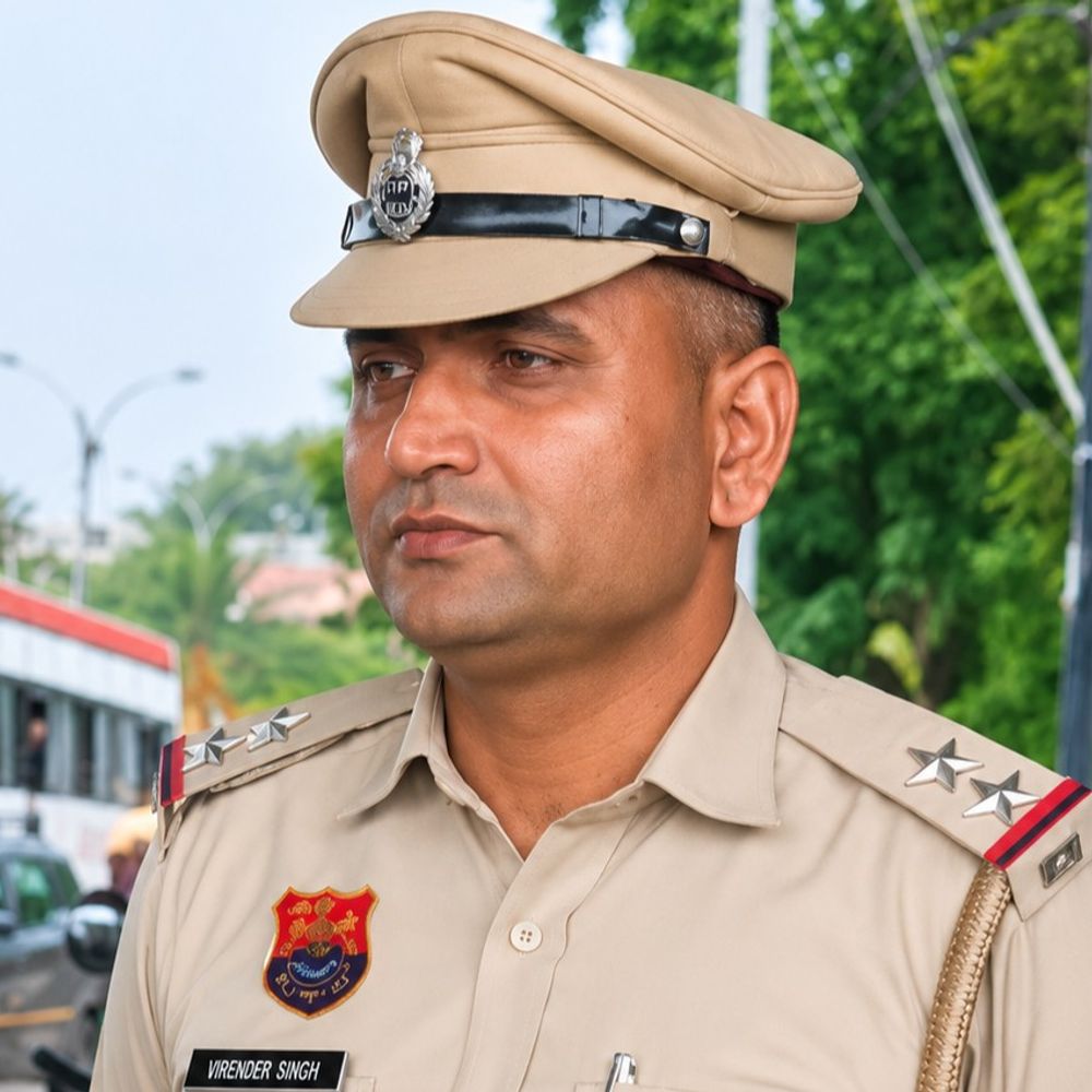 पंचकूला में थ्री-व्हीलर ड्राइवर ने SHO को 400 मीटर घसीटा:चालान काटने पर भगाया वाहन, DCP ट्रैफिक के सामने हुई वारदात