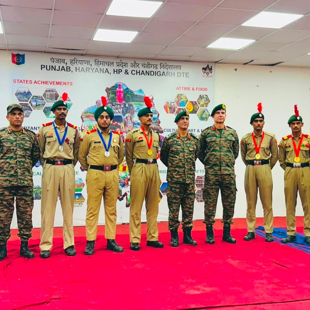 नकोदर के NCC कैडेट में शूटिंग में जीता सिल्वर मेडल:रोपड़ कैंप में फायरिंग प्रतियोगिता में जालंधर ग्रुप का किया प्रतिनिधित्व
