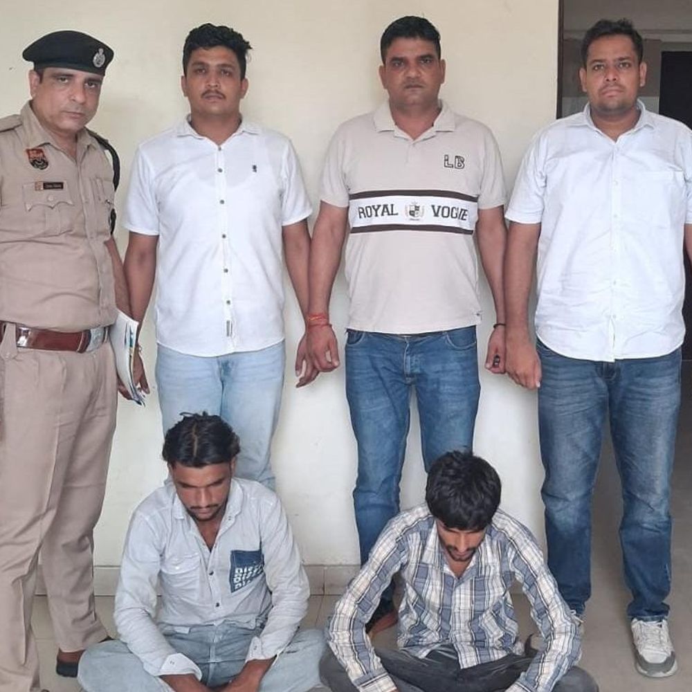 पानीपत में फैक्ट्री से प्रिंटिंग स्क्रीन चोरी, 2 गिरफ्तार:वारदात में प्रयुक्त बाइक बरामद, 2 दिन के रिमांड पर भेजे, करनाल के रहने वाले