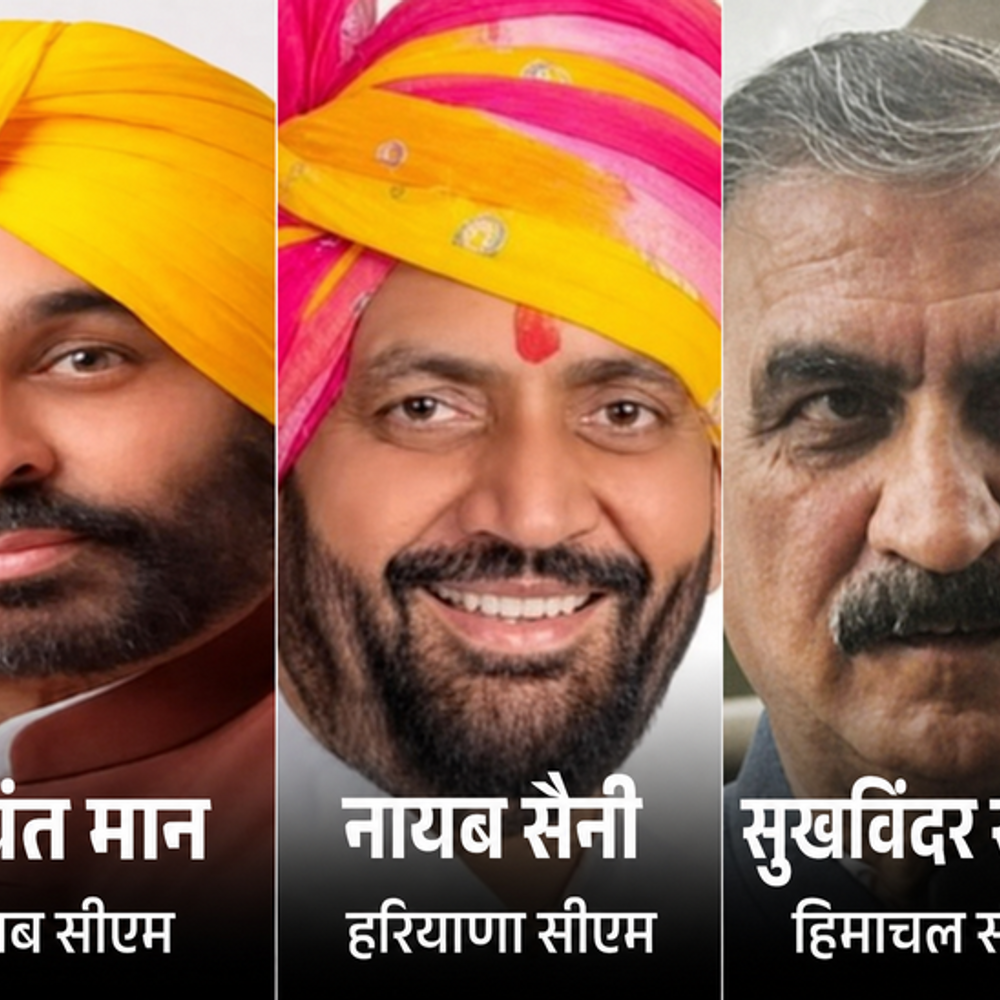संपत्ति में मान पीछे, आय में सैनी -सुक्खू से आगे:एडीआर रिपोर्ट -कर्ज में हरियाणा के सीएम सबसे आगे, हिमाचल सीएम पर चार केस