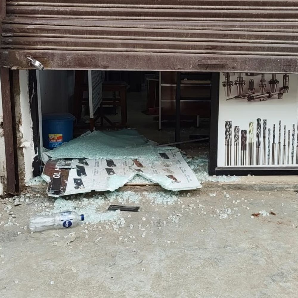 फरीदाबाद में ₹20 लाख के CNC टूल्स चोरी:बैंक लोन लेकर खोली दुकान, शटर तोड़कर घुसे चोर