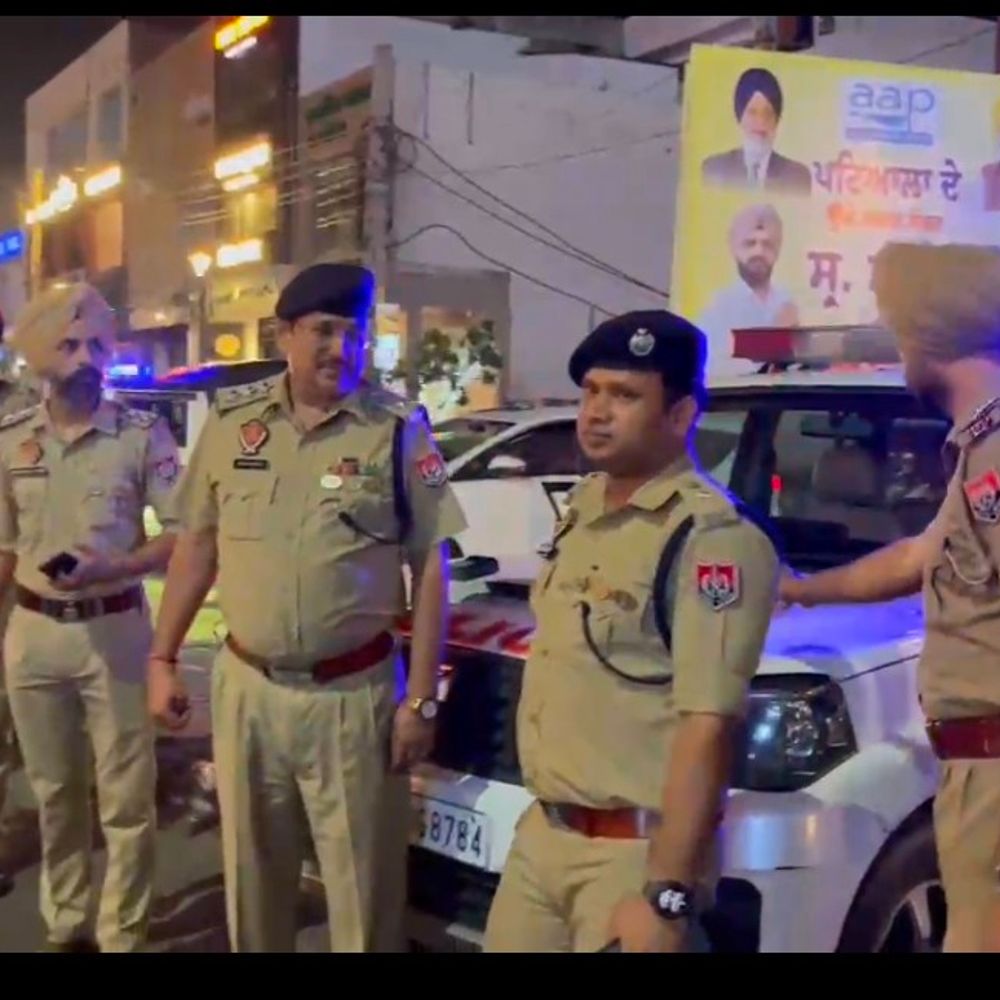 PM मोदी के पंजाब दौरे से पहले सुरक्षा कड़ी:4 जिलों में पुलिस का नाइट डोमिनेशन अभियान, आधी रात को सड़कों पर उतरे अधिकारी