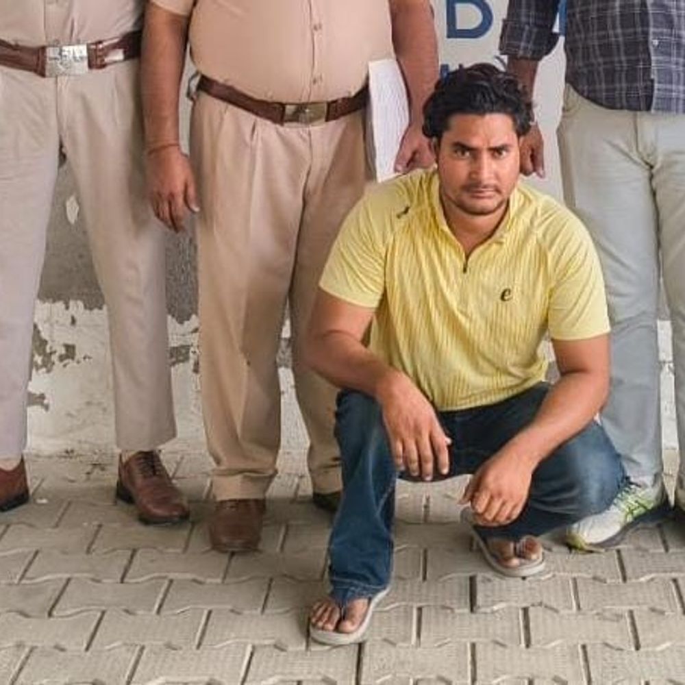 पलवल में हेरोइन के साथ तस्कर गिरफ्तार:नूंह का रहने वाला; पुलिस को देख भागने का प्रयास किया