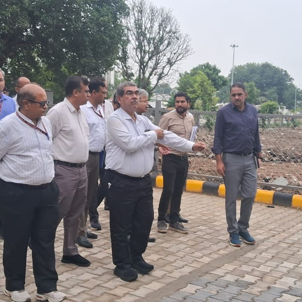 रेलवे बोर्ड चेयरमैन ने जांची तैयारियां