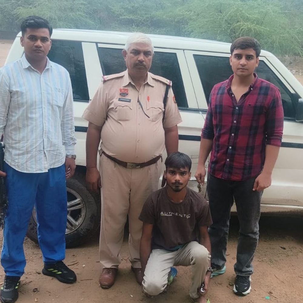 पलवल में तीन माह बाद खुला ब्लाइंड मर्डर केस:दिल्ली से लाकर फेंका शव, रुपयों के विवाद में की हत्या, दो नशा तस्कर अरेस्ट