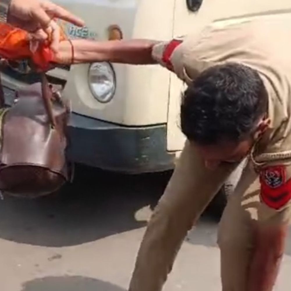 कपूरथला-नशे में झूमता मिला कॉन्स्टेबल डोप टेस्ट में पॉजिटिव:वीडियो वायरल होने पर किया था गिरफ्तार; नशा छुड़ाओ केंद्र में करवाया भर्ती