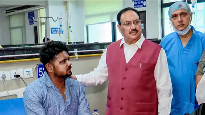 ‘Pellet scars’, stitches and bloodshot eye: Jantar Mantar protester discharged after 4 days following July 20 clashes | Delhi News